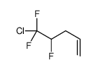 5-chloro-4,5,5-trifluoropent-1-ene结构式