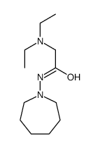 N-(azepan-1-yl)-2-(diethylamino)acetamide Structure
