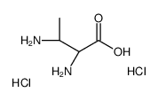 (2R,3R)-2,3-diaminobutanoic acid,dihydrochloride Structure