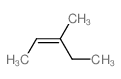 2-Pentene, 3-methyl-,(2Z)- Structure