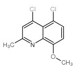4,5-Dichloro-8-methoxy-2-methylquinoline Structure
