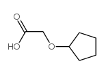 2-(环戊氧基)乙酸结构式