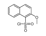 2-methoxynaphthalene-1-sulfonyl chloride结构式
