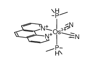 [Os(PMe3)2(CN)2(1,10-phenanthroline)](1+) Structure