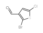2-BROMO-3-FORMYL-5-CHLORO-THIOPHENE Structure