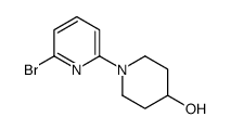 1-(6-Bromopyridin-2-yl)piperidin-4-ol Structure