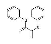 3-phenylsulfanylbuta-1,3-dien-2-ylsulfanylbenzene结构式