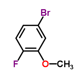 2-氟-5-溴苯甲醚结构式