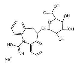 R-Licarbazepine Glucuronide Sodium Salt Structure