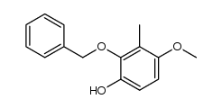 2-(benzyloxy)-4-methoxy-3-methylphenol Structure