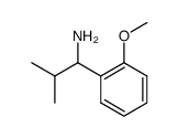 α-isopropyl-o-methoxybenzylamine结构式