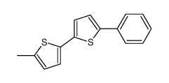 2-methyl-5-(5-phenylthiophen-2-yl)thiophene Structure