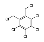 1,2,3,4-tetrachloro-5,6-bis(chloromethyl)benzene Structure