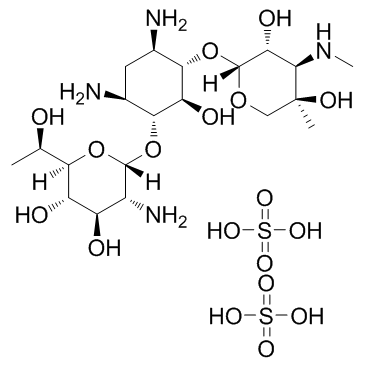G-418 硫酸盐结构式