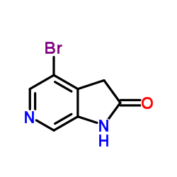 4-Bromo-1H-pyrrolo[2,3-c]pyridin-2(3H)-one structure