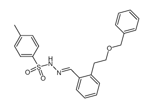 2-(2-(Benzyloxy)ethyl)benzaldehyde tosylhydrazone结构式