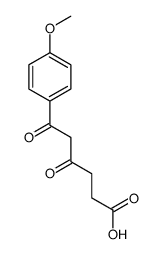 6-(4-methoxyphenyl)-4,6-dioxohexanoic acid Structure