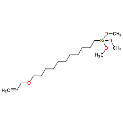 11-ALLYLOXYUNDECYLTRIMETHOXYSILANE Structure