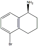 (R)-5-Bromo-1,2,3,4-tetrahydronaphthalen-1-amine Structure