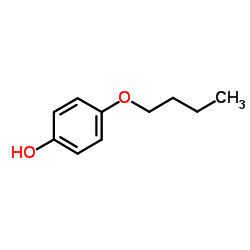 4-丁氧基苯酚结构式