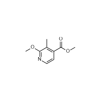 2-甲氧基-3-甲基异烟酸甲酯结构式