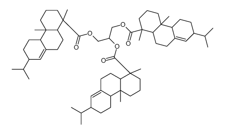 1,2,3-propanetriyl [1R-(1alpha,4abeta,4balpha,10aalpha)]-1,2,3,4,4a,4b,5,6,7,9,10,10a-dodecahydro-7-isopropyl-1,4a-dimethylphenanthren-1-carboxylate Structure