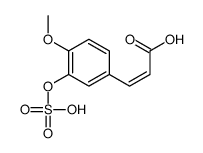 3-[4-Methoxy-3-(sulfooxy)phenyl]-2-propenoic Acid picture
