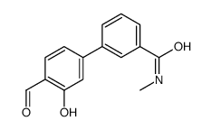 3-(4-formyl-3-hydroxyphenyl)-N-methylbenzamide Structure