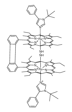 (μ-hydrazine)diruthenium(II)DPB(bis-(1-tert-butyl-5-phenylimidazole))结构式