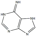 6H-Purin-6-imine, 1,7-dihydro-, (Z)- (9CI)结构式