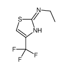 N-ethyl-4-(trifluoromethyl)-1,3-thiazol-2-amine Structure