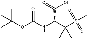 Boc-3-(methylsulfonyl)-L-valine结构式