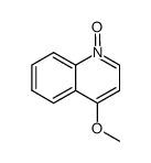 4­‐methoxyquinoline N­‐oxide Structure