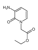 ETHYL (3-AMINO-2-OXO-1,2-DIHYDROPYRIDYL)ACETATE结构式
