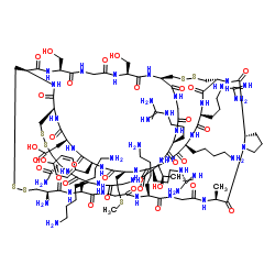 ω-芋螺毒素MVIIC结构式