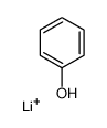 lithium,phenol Structure