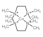 Copper(2+),bis(N,N,N',N'-tetramethyl-1,2-ethanediamine-kN,kN')-, (SP-4-1)- (9CI) Structure