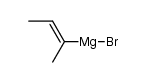 (E/Z)-(1-methyl-1-propenyl)magnesium bromide结构式