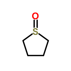 Tetrahydrothiophene 1-oxide structure