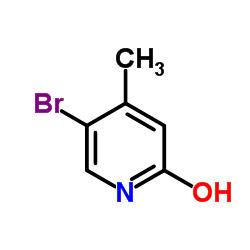 5-Bromo-2-hydroxy-4-methylpyridine Structure