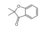 2,2-二甲基苯并呋喃-3(2H)-酮结构式