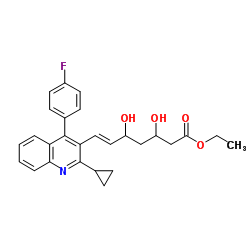 Pitavastatin Ethyl Ester Structure