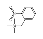 trimethyl-[(2-nitrophenyl)methyl]silane Structure