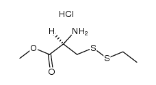 H-Cys(SEt)-OMe*HCl Structure