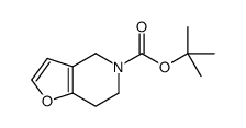 5-Boc-4,5,6,7-tetrahydrofuro[3,2-c]pyridine Structure