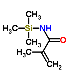 2-Methyl-N-(trimethylsilyl)acrylamide structure