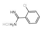 2-CHLOROBENZIMIDAMIDE HYDROCHLORIDE structure