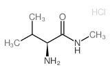 2-氨基-N,3-二甲基丁酰胺盐酸盐结构式