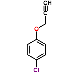 1-Chloro-4-(2-propyn-1-yloxy)benzene structure