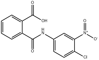 4'-chloro-3'-nitrophthalanilic acid Structure